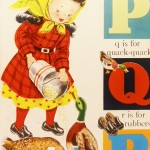 1940s Alphabet Poster