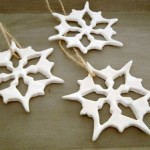 Ceramic Snowflake Wall Decoration